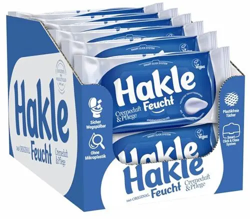 Produktbild: Hakle - Feucht Cremeduft & Pflege 12 Packungen