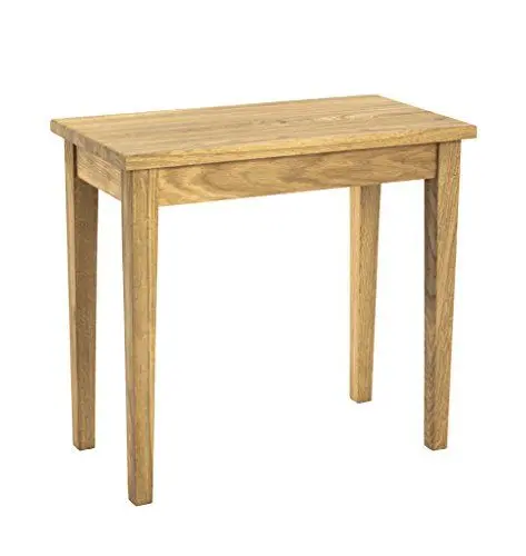 Produktbild: HAKU Möbel Beistelltisch Eiche geölt, Massivholz - Maße: B 56 cm x H 52 cm x T 30 cm, Style: Traditional