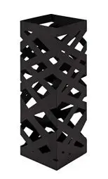 Produktbild: HAKU Möbel Schirmständer schwarz, Metall - Maße: B 16 cm x H 48 cm x T 16 cm, Style: Modern