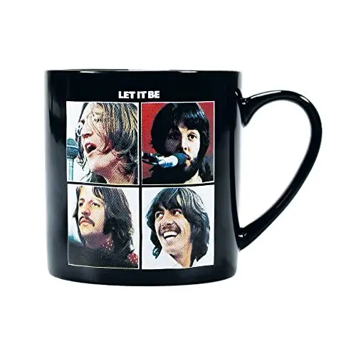 Produktbild: Half Moon Bay The Beatles Let It Be Kaffeetasse | Teetasse & Papa Tasse | Beatles Geschenke & The Beatles Geschenke für Männer | The Beatles Teetassen | Neuheit Tasse | Papa Geschenke & Papa