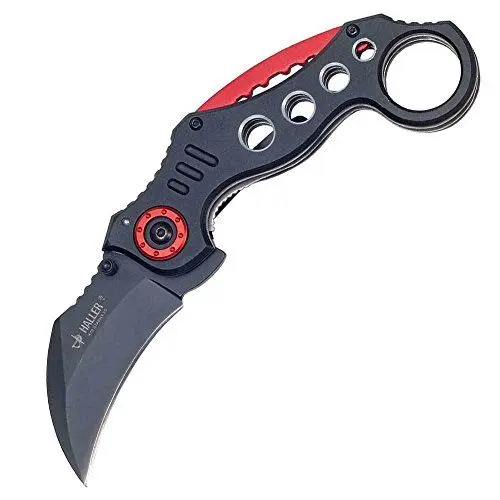 Produktbild: Haller Taschenmesser Karambit Red Circle