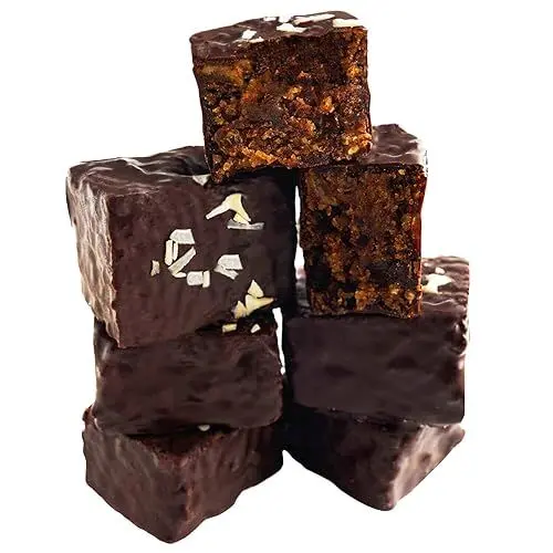 Produktbild: Hallingers Feinster Lebkuchenrausch Selection - 6 saftige Lebkuchen-Würfel mit feinem Willy & Rum (Bag) - Geschenk im Sommer & als perfektes Grillgeschenk | Danke Silvester Neues Zuhause Genesung
