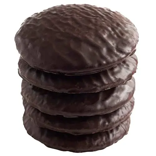 Produktbild: Hallingers Zartbitter Schokoliert - 5 saftige Elisen-Lebkuchen hoher Kernanteil handgemacht (Bag) - Muttertagsgeschenk & Geschenkideen zum Vatertag | Danke Silvester Neues Zuhause Genesung