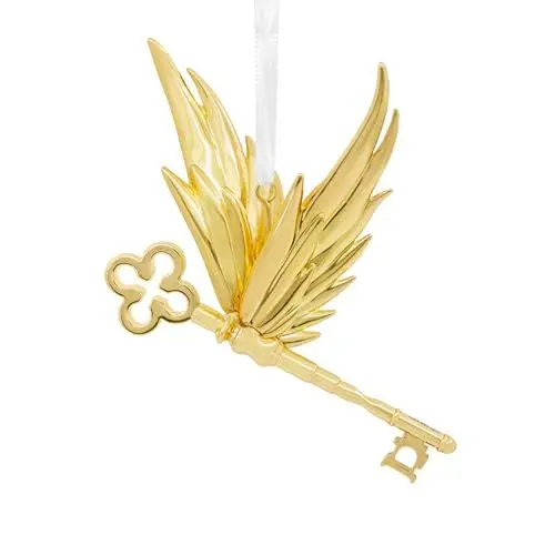 Produktbild: Hallmark Geflügelter Schlüssel Premium Metall Ornament Harry Potter und der Stein der Weisen Harry Potter Baumschmuck Weihnachten Hängende Ornament Geschenke für Weihnachten