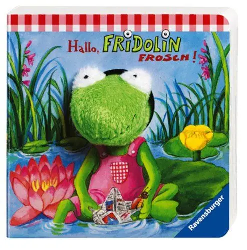 Produktbild: Hallo, Fridolin Frosch!: Fingerpuppenbuch