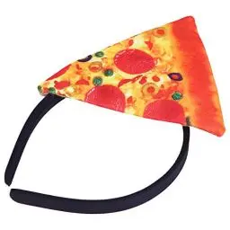 Produktbild: Pizza Cosplay Halloween Cosplay Kostüm Stirnband Haarband Dekoration Spaß Pizza Form Hair Hoop Funny