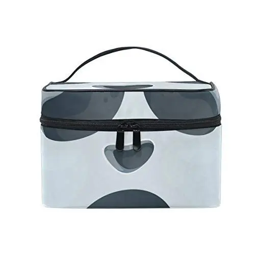 Produktbild: Halloween Cute Joy Ghost Makeup Bag for Women Cosmetic Bag Toiletry Train Case