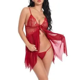 Produktbild: Halloween Damen Netz Leggings Schwarz Höschen Für Frauen Snow White Costume Frauen Dessous Für Sex Sexy Kleid Damen Erotisch Kleid Rot Kariert Unterwäsche Damen Sexy Dessous