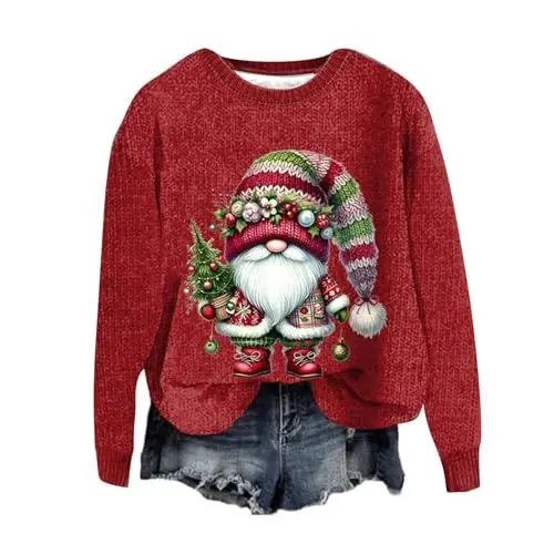 Produktbild: Halloween Kostüm Damen Elegante 100% Merinowolle Strickpullover Autumn Clothes Pullover Damen Elegant Winter Braun Strickpullover Damen Pullover Schulterfrei Damen Kaschmir Cashmere Grobstrickpullover