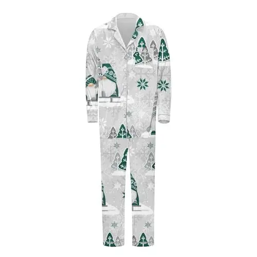 Produktbild: Halloween Kostüm Kinder Pijamas Women Ugly Christmas Schlafanzug Damen Pyjama Set Sexy Kuschel Einteiler Damen Zweiteiler Strick Damen Schlafhose Kariert Weihnachts Schlafanzüge Damen Schlafanzug Lang