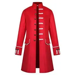 Produktbild: Lxitoler Herren Steampunk Vintage Gothic Mittelalter Frack Jacke Vintage Jacke Herren Smokingjacken Für Herren Classics Herren Jacke Vintage Gothic Kostüm Halloween Kostüm Herren Zauberer Kostüm
