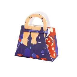 Produktbild: Halloween Kürbis Tragetasche Mode-Styling Bonbon-Taschen Nicht gewebte Aufbewahrungstasche Festival-Süßigkeiten-Taschen Kinder-Geschenk-Taschen Leichte Bonbontüten(D, A)