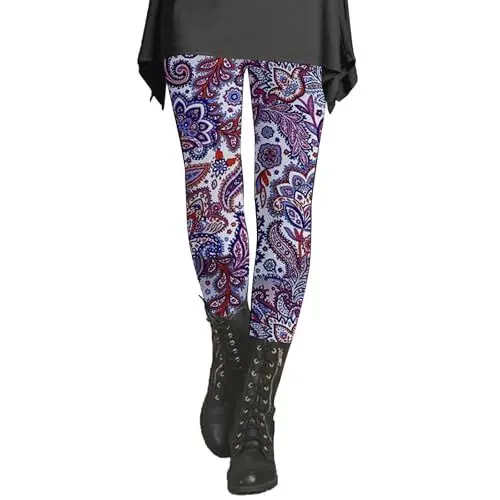Produktbild: Halloween Leggings Damen Hohe Taille Freizeithose Elastisch Jogginghose Strumpfhose Lange Druck Fashion Sportleggins Atmungsaktiv Sporthose Yogahosen (Black, S)