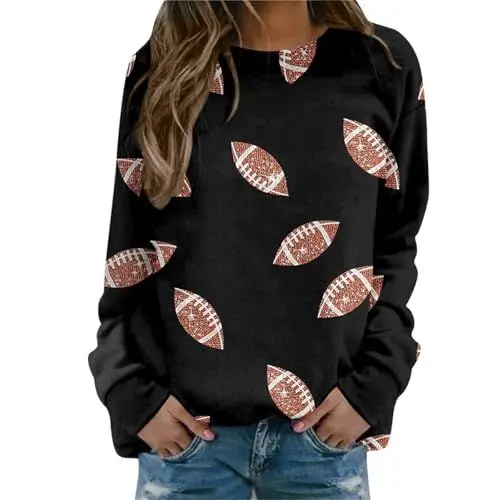 Produktbild: Pullover Damen Sommer Damen Sweatshirt Halloween kostüme Damen Pullover schwarz Weiss Damen Strickpullover Sweater mit Zipper Kragen Damen Weihnachts Sweater Pullover Teenager mä