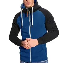 Produktbild: Halloween Pyjama Hoodie Herren Japan Style Motorrad Hoodie Mit Protektoren Pullover Mä Laufshirt Herren Langarm Kaputzensweatjacke Männer Pullover Kragen Zwillingsherz Hoodie Motiv lässiges Shirt