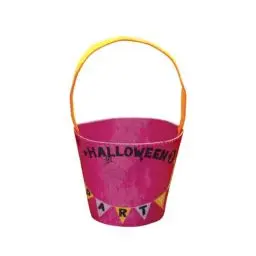 Produktbild: Halloween Tasche Für Süßigkeiten,Halloween Deko Halloween Eimer Für Süßes Oder Leckereien Halloween Eimer Halloween Süßigkeit Süßes Taschen Mit Griffen Für Trick or Treat Mitgebsel Partyzubehör