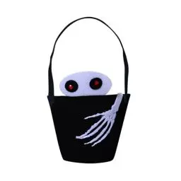 Produktbild: Halloween Tasche Für Süßigkeiten,Halloween Deko Halloween Eimer Für Süßes Oder Leckereien Kreativer Halloween Leckerei Eimer Halloween Süßigkeit Trick or Treat Tasche Halloween Party Zubehör