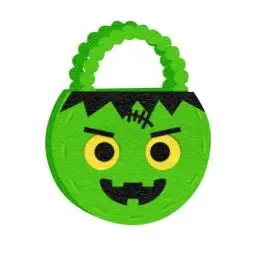 Produktbild: Halloween Tüten Für Süßigkeiten,Halloween Deko Halloween Süßigkeiten Eimer Trick or Treat Tasche Halloween Süßigkeiten Eimer Wiederverwendbar Für Halloween Maskerade Und Andere Mottopartys