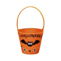 Produktbild: Halloween Tasche Für Süßigkeiten,Halloween Deko Halloween Geschenktüte Tasche Halloween Süßigkeit Süßes Taschen Mit Griffen Für Trick or Treat Tragbare Kürbis Süßigkeitstüte Halloween Party Favors