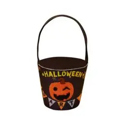 Produktbild: Halloween Tüten Für Süßigkeiten,Halloween Deko Halloween Geschenktüte Tasche Innovativer Süßigkeiten Eimer Halloween Süßigkeit Süßes Taschen Mit Griffen Für Trick or Treat Mitgebsel Partyzubehör