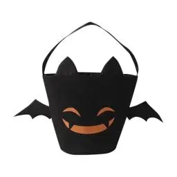 Produktbild: Halloween Tüten Für Süßigkeiten,Halloween Deko Halloween Eimer Für Süßes Oder Leckereien Halloween Süßigkeit Süßes Taschen Mit Griffen Für Trick or Treat Süßigkeiten-Eimer Halloween Goodie Tüten