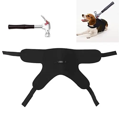 Produktbild: Halloween-Hundekostüm mit gruseliger blutiger Messerweste für Cosplay, Weihnachtskarneval und Partybekleidung (S)