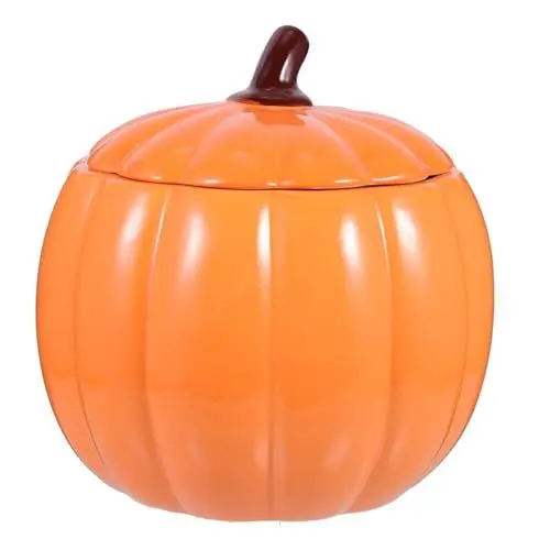 Produktbild: Halloween-kürbisbecher Kürbis Cocotte Für Lebensmittel Schüssel in Kürbisform Puddingschüssel Pistazienschale Kürbis Suppenschüssel Kochschüssel Kaffee Keramik
