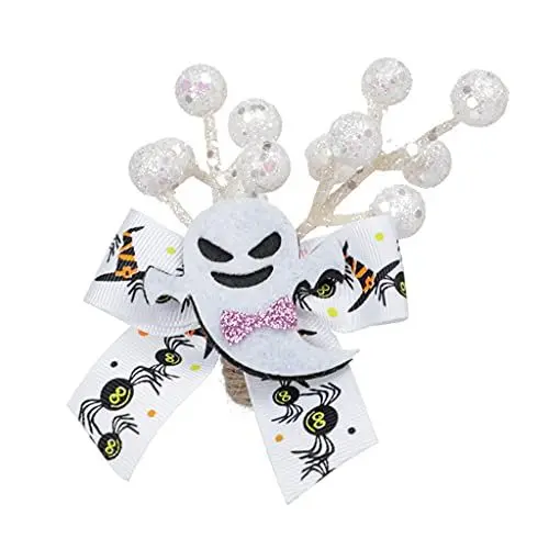 Produktbild: Halloween-Serviette, 7 Stile, Muster, Serviettenhalter, Stoffserviettenschnalle, Halloween, Party, Abendessen, Tisch, außergewöhnliche Serviettenringe, Halloween