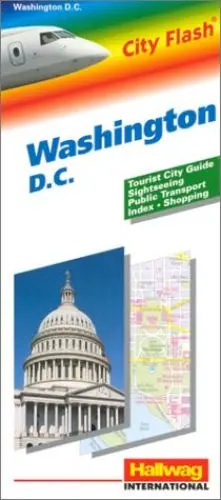 Produktbild: Hallwag City Flash, Washington D.C.: Maßst. 1 : 12.000 und 1 : 178.000 (City Flash Maps)