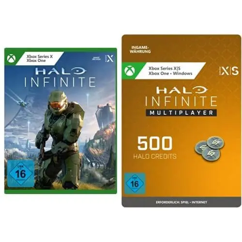 Produktbild: Halo Infinite - (Xbox One, Xbox Series X) + Halo Infinite: 500 Halo Credits | Xbox & Windows 10 - Download Code