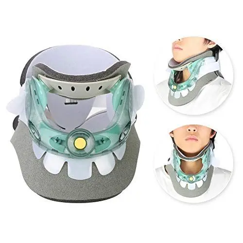 Produktbild: Hals Zugvorrichtung Nacken Cervical Traction Zervixzugvorrichtung, verstellbarer Nackenschmerzlinderungskragen,Nackenstütze Schulterschmerzen Halswirbelsäulentraktion Nackenkissen einstellbare Größe