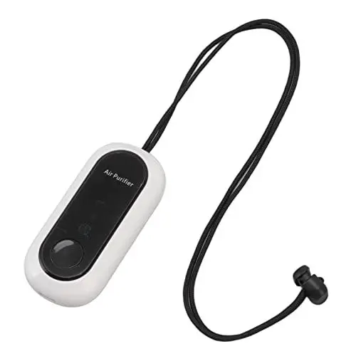 Produktbild: Halsketten-Luftreiniger, USB-Aufladung, Verstellbarer Negativer Ionen-Mini-tragbarer Luftreiniger für Büro- und Autoreisen