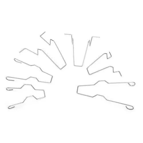 Produktbild: Haltefeder 4, Akozon Glühbirne Haltefederklemmen, 6 Stück Stahl Scheinwerfer Dip Abblendlicht Scheinwerfer Lampe Haltefeder Clip Clamp Abblendlicht Scheinwerfer Haltefedern