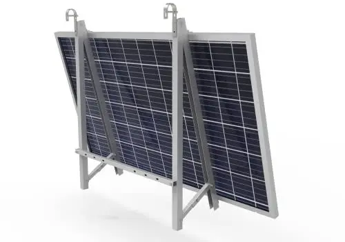 Produktbild: Halterung Aufständerung von Solarmodulen Balkonkraftwerken für Balkon, Flachdach, vertikale Wand und Boden (für Balkongeländer mit rundem Handlauf, 1.00, Set)