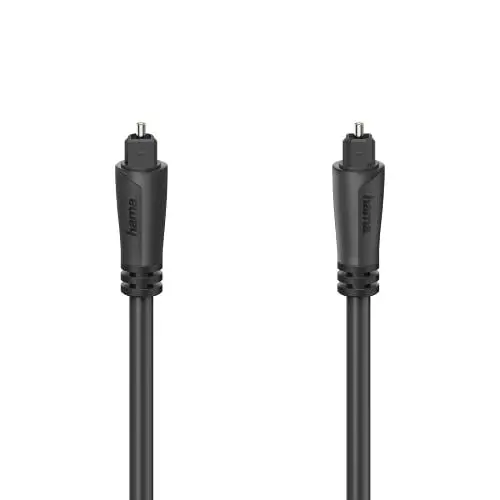 Produktbild: Hama Audio-Lichtleiter-Kabel, ODT-Stecker (Toslink), 1,5 m