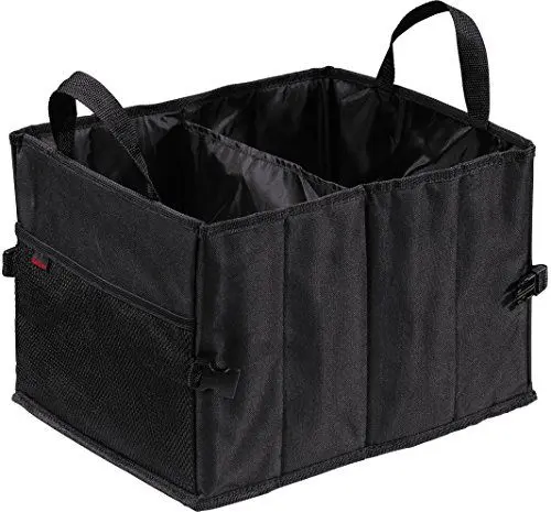 Produktbild: Hama Auto-Kofferraumtasche mit Klettbefestigung, faltbar, klein (37 x 29 x 25 cm) schwarz