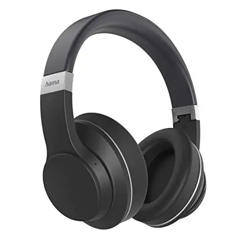 Produktbild: Hama Bluetooth Kopfhörer „Passion Voyage“ (Over Ear Kopfhörer, Noise Cancelling, Wireless Charging, kabellos, Kopfhörer mit Mikrofon, mit Touch Funktion, Bluetoothkopfhörer, Ohrpolster) schwarz