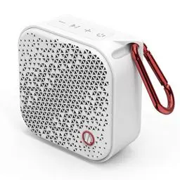 Produktbild: Hama Bluetooth Lautsprecher Pocket 2.0 wasserdicht (Kompakte, kleine Bluetooth Box, IPX7 Musikbox wasserfest, 14 h Spielzeit, AUX, Freisprecheinrichtung, 3.5 W, leichter Speaker mit Karabiner) weiß