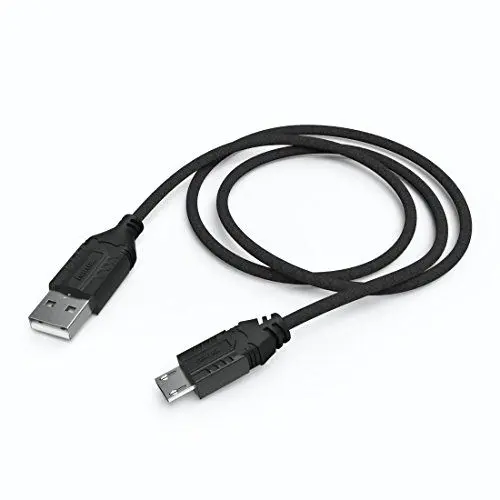 Produktbild: Hama Controller Ladekabel für PS4, „Basic“, 1,5 m (extra langes Kabel, microUSB-Anschluss) Aufladekabel
