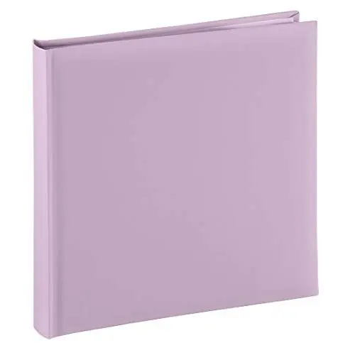 Produktbild: Hama Fotoalbum Jumbo 30x30 cm (Fotobuch mit 80 weißen Seiten, Album für 320 Fotos zum Selbstgestalten und Einkleben) rosa pastell