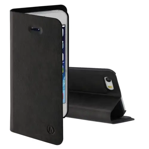 Produktbild: Hama Guard Case Flip Case Apple iPhone 5, iPhone 5S, iPhone SE Schwarz, 00185771, iPhone 5/5s/SE