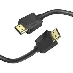 Produktbild: Hama HDMI Kabel 2 Meter Ultra High Speed (Monitorkabel 4K / 8K, 48 Gbit/s, UHD Bildschirmkabel mit eARC, Ethernet, HDR, Knickschutz, 120 Hz/60 Hz) 2m