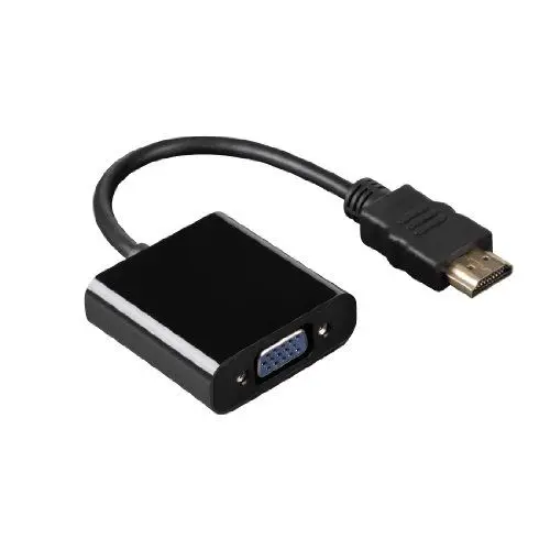 Produktbild: Hama 00054569 Digital auf VGA Konverter (HDMI auf VGA, 3,5mm Klinkenstecker)