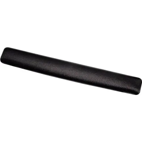 Produktbild: Hama Handgelenkauflage für Tastatur mit Memory Schaum (ergonomische Handballenauflage mit rutschfester Unterseite, für PC/Computer, Vorbeugung von Sehnenscheidenentzündung) schwarz, 00054775