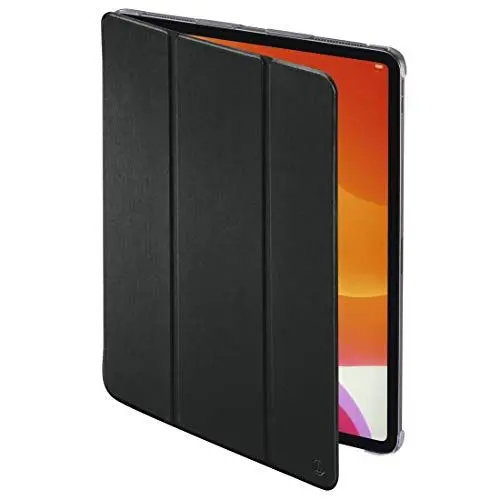 Produktbild: Hama Hülle für iPad Air 2021 5. Generation / 4. Generation 2020 10,9 Zoll (aufklappbares Case für Apple Tablet, Schutz-Hülle mit Standfunktion, transparente Rückseite, magnetisches Cover mit Auto Wake/Sleep) schwarz