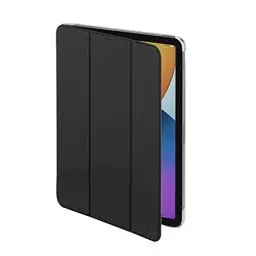Produktbild: Hama Hülle für iPad Air 4. Generation 2020/5. Generation 2022 10,9 Zoll (aufklappbares Case für Apple Tablet, Schutz-Hülle mit Standfunktion, transparente Rückseite, magnetisches Cover) schwarz