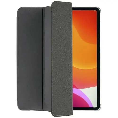Produktbild: Hama Hülle für iPad Pro 2020/2021 / 2022 12.9 Zoll (aufklappbares Case für Apple Tablet, Schutzhülle mit Standfunktion und Stiftfach, transparente Rückseite, magnetisches Cover) schwarz