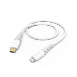 Produktbild: Hama Ladekabel USB C auf Lightning (iPhone Ladekabel, Lightning Kabel, iPhone 14 13 12 11 Pro Max Plus mini SE XS Max XR X 8 7, iPad Pro Air mini, iPod, MFI zertifiziert, vergoldet, 1,5m) weiß