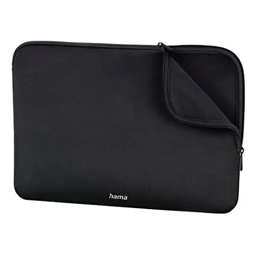Produktbild: Hama Laptoptasche Neo 13.3'' (Reißverschluss, Neopren, 37 x 2 x 26 cm) schwarz