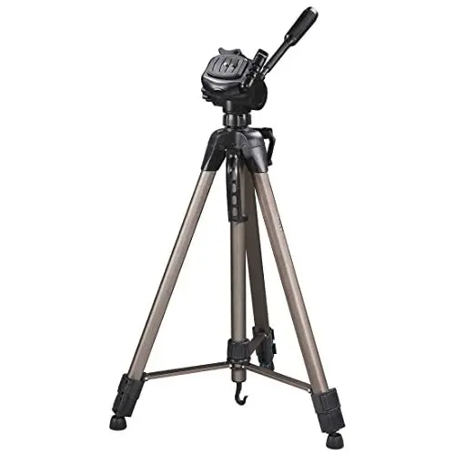 Produktbild: Hama Leichtes Einsteiger-Dreibeinstativ mit 3-Wege-Kopf, Star 63 166-3D, Champagner